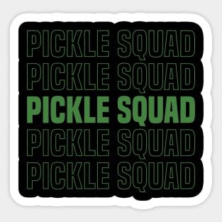 Pickle Squad Sticker